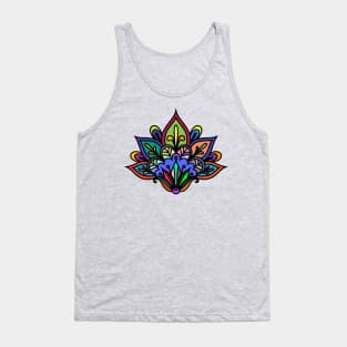 Mandala lotus flower Tank Top